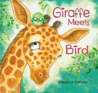 Giraffe Meets Bird