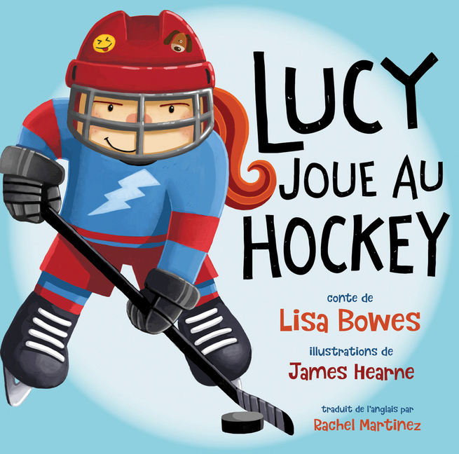Lucy Joue Au Hockey